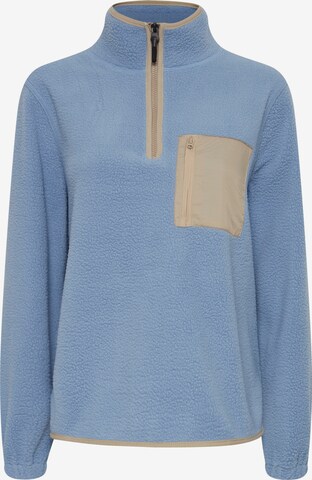 Pull-over 'Piala' Oxmo en bleu : devant