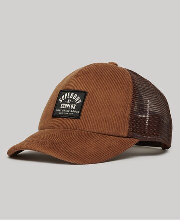 Casquette Superdry en marron