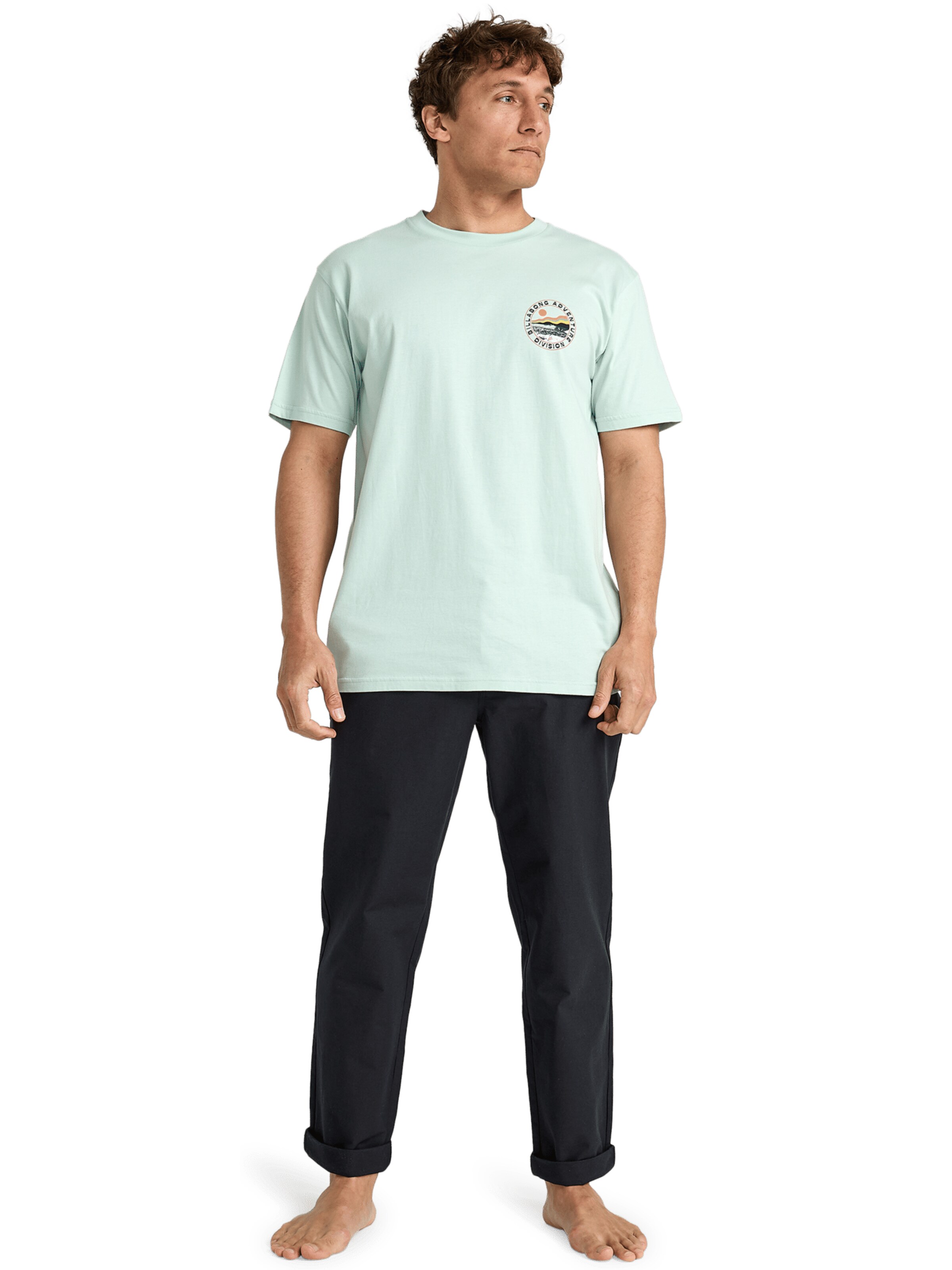 T-Shirt 'Rockies' BILLABONG en vert