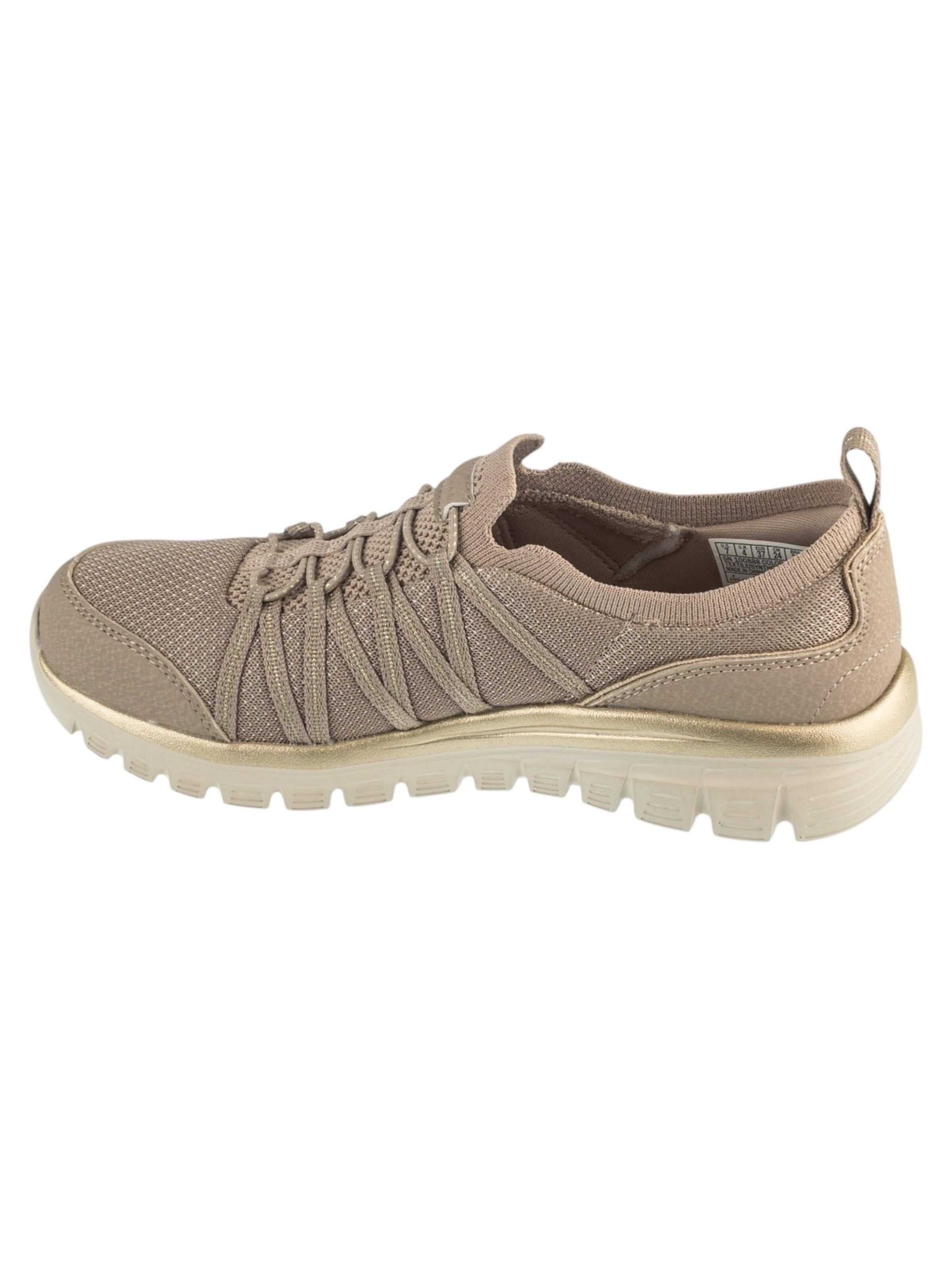 SKECHERS Sneakers laag 'Skechers Graceful - Purecrush' in Bruin