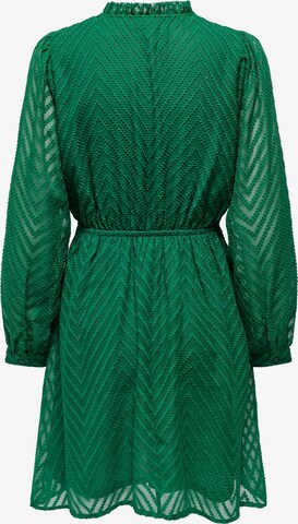 JDY Košilové šaty 'GRETHA' – zelená