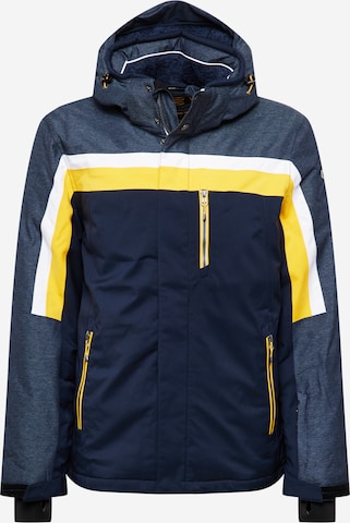 KILLTEC Outdoor jacket 'Tirano' in Blue: front