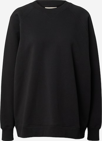 A LOT LESS Bluzka sportowa 'Lena' w kolorze czarny: przód