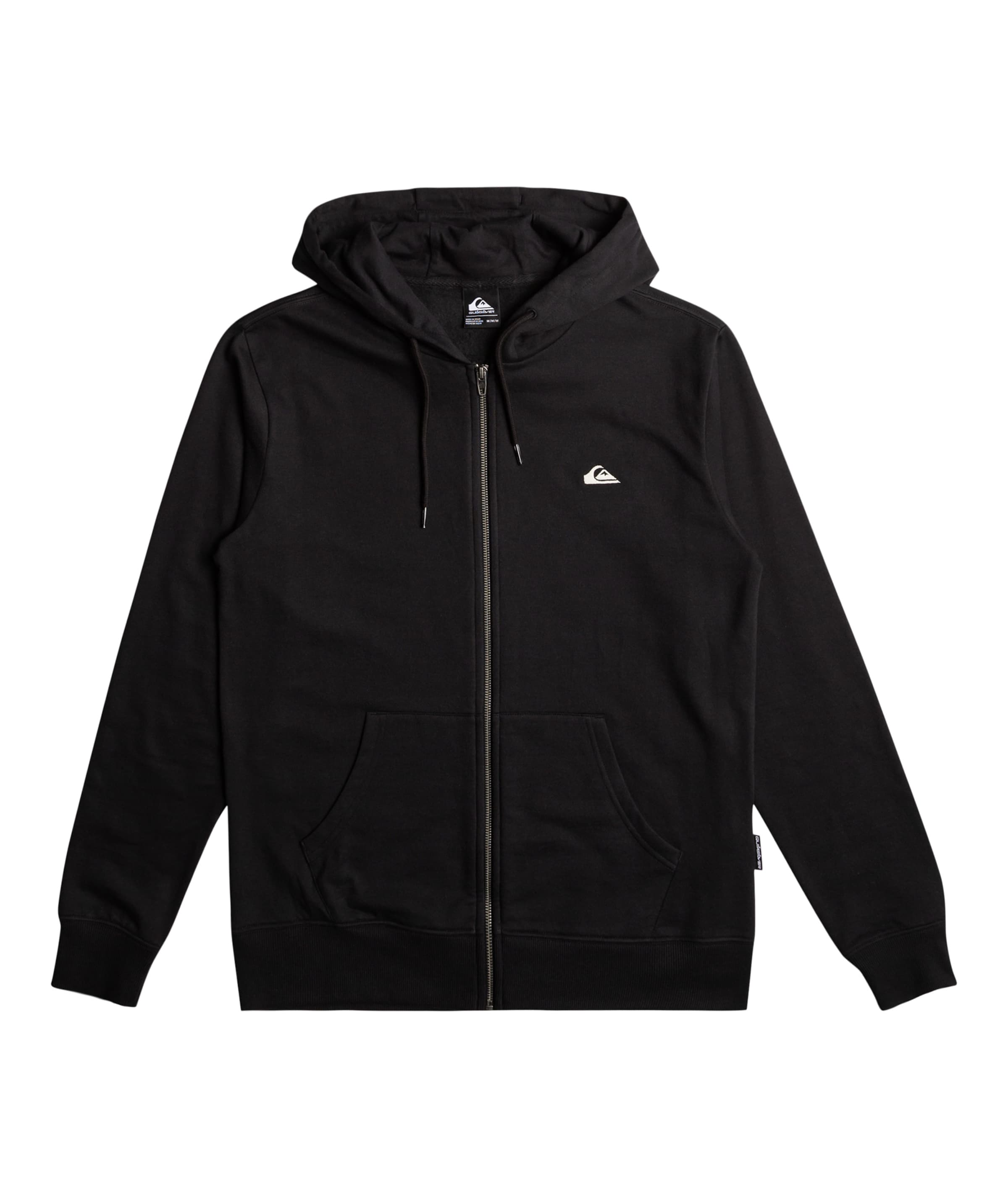 QUIKSILVER Sweatjacke in Schwarz: Vorderseite
