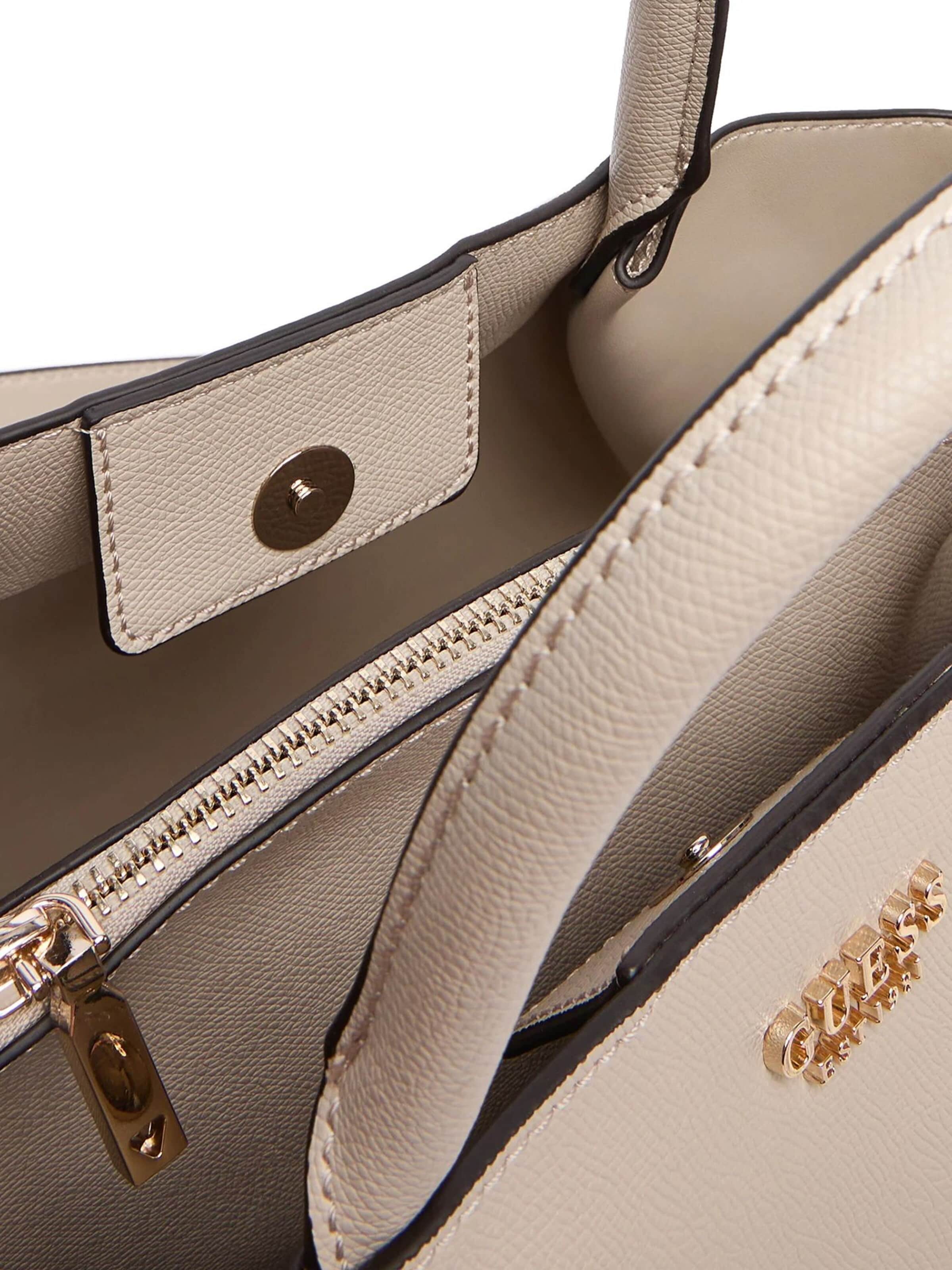 GUESS Handbag 'Amorette Girlfriend' in Grey