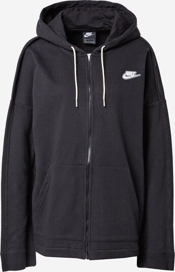 Nike Sportswear Суичъри с качулка в черно / бяло, Преглед на продукта