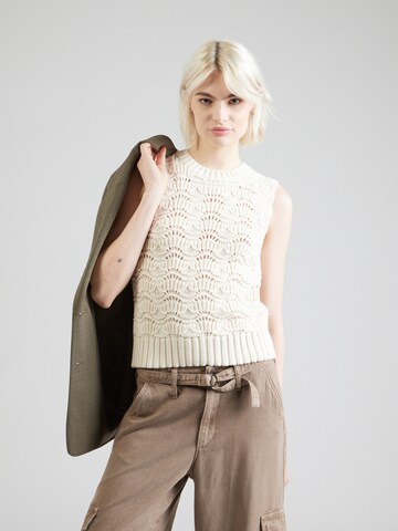 Tops en tricot 'Hope Crochet Tank Top' LEVI'S ® en blanc : devant