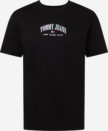 Tommy Jeans T-Shirt in Schwarz: predná strana