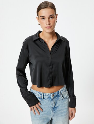 Koton Blouse in Zwart: voorkant