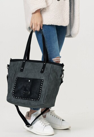 Emma & Kelly Shopper in Grau