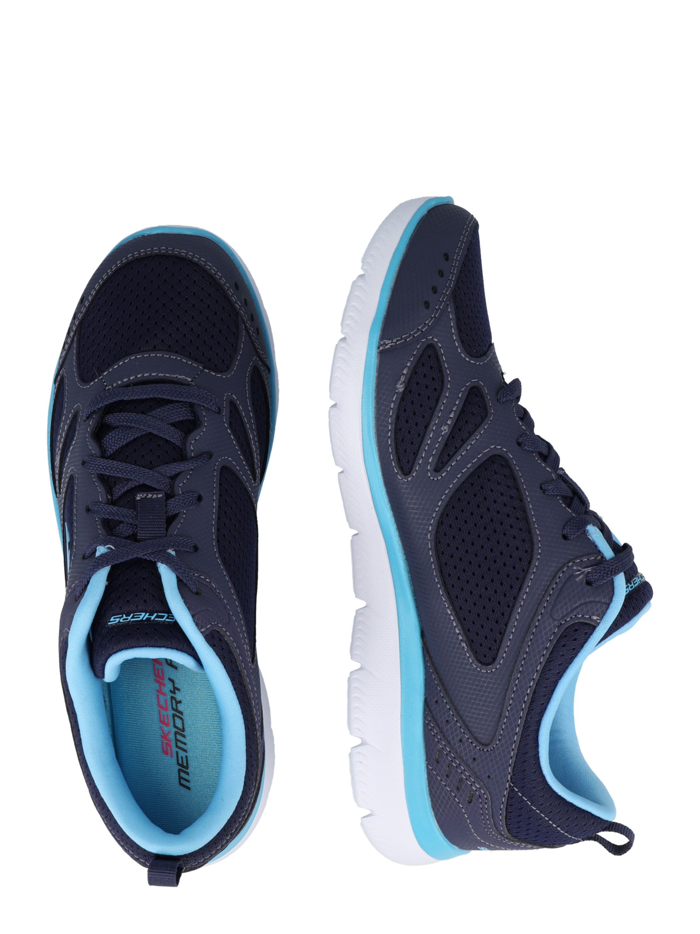 SKECHERS Σνίκερ χαμηλό 'Summits-Suited' σε μπλε