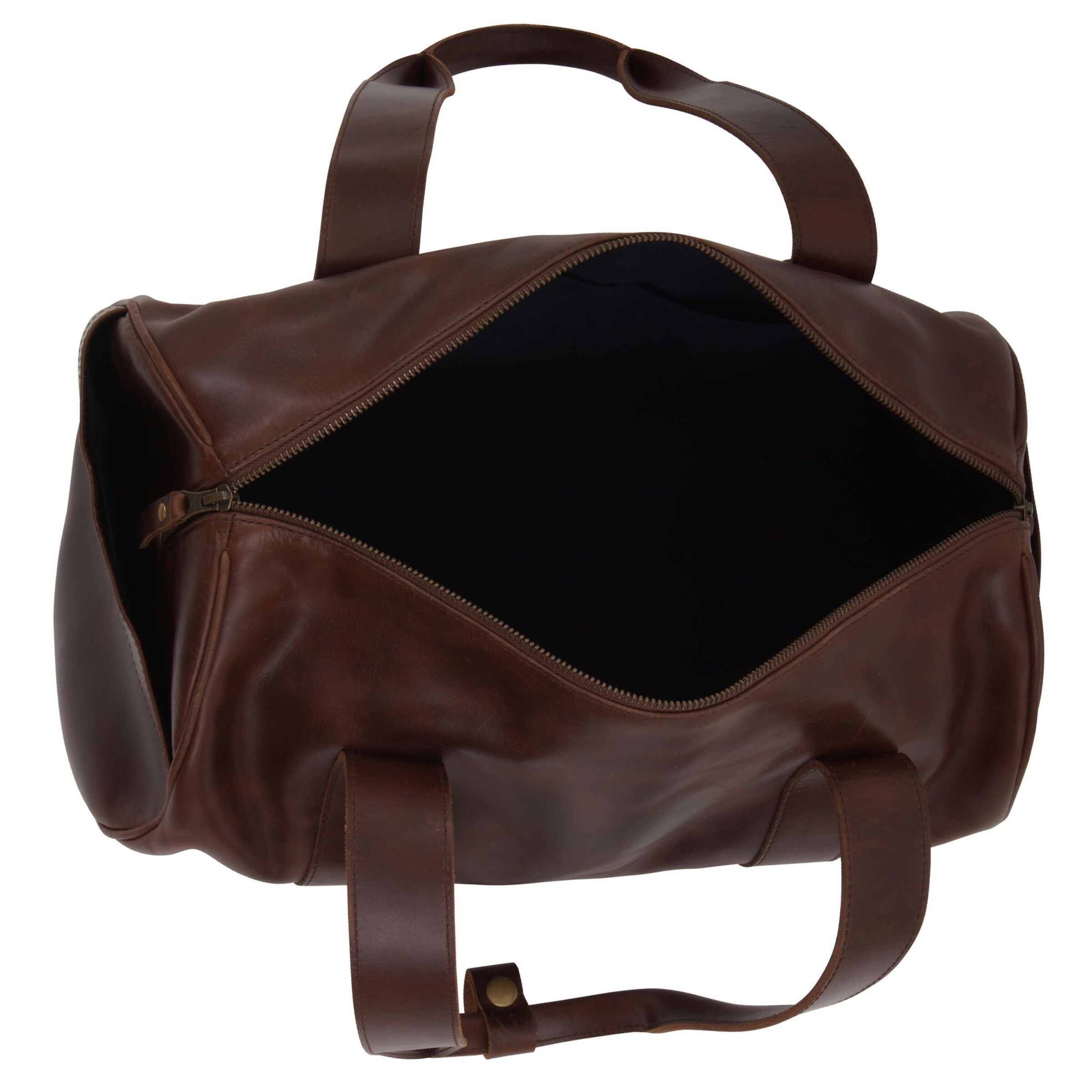Borsa weekend 'Franz' di Buckle & Seam in marrone