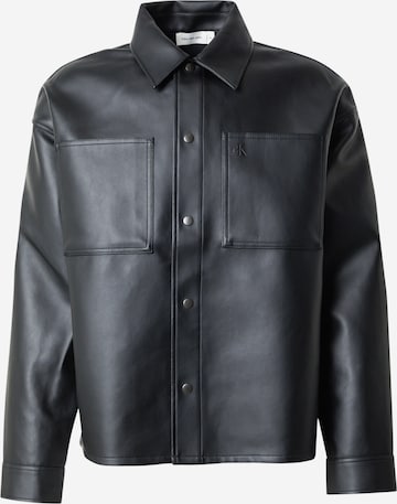 Calvin Klein JeansPrijelazna jakna - crna boja: prednji dio