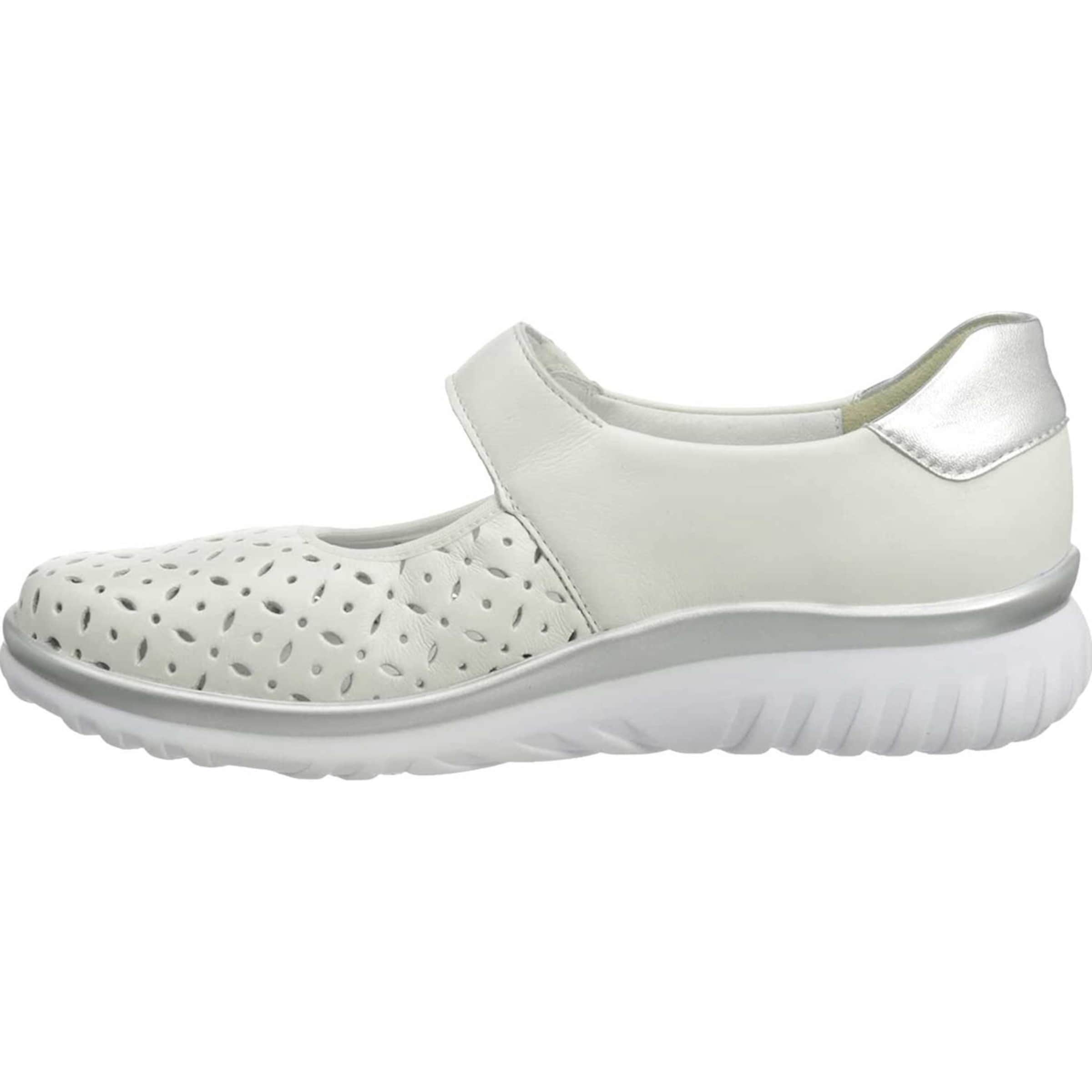Slipper di SEMLER in bianco: frontale