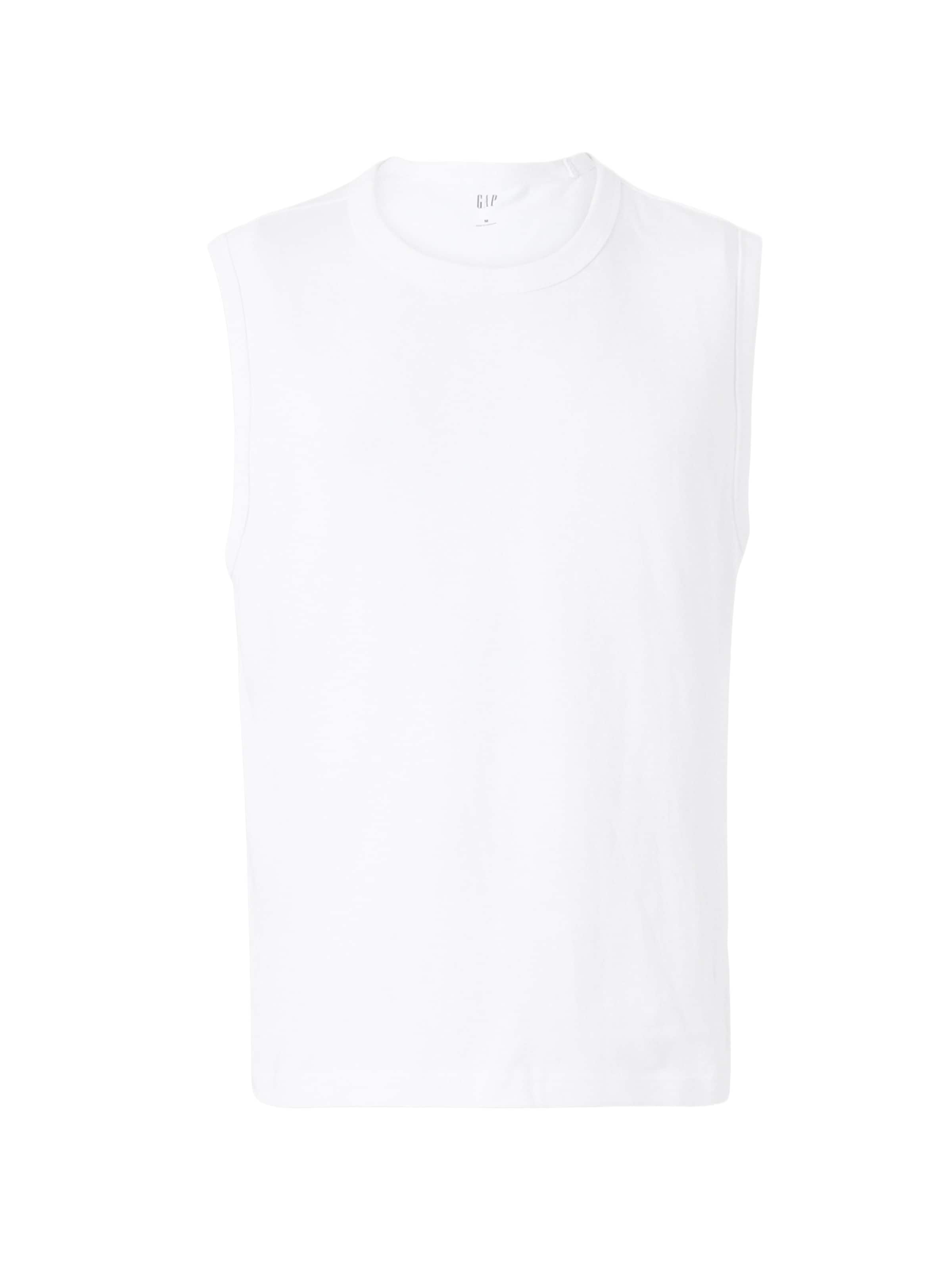 GAP Μπλουζάκι σε λευκό: μπροστά