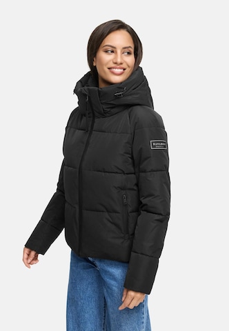NAVAHOO Winter jacket 'Frostherz XIV' in Black: front