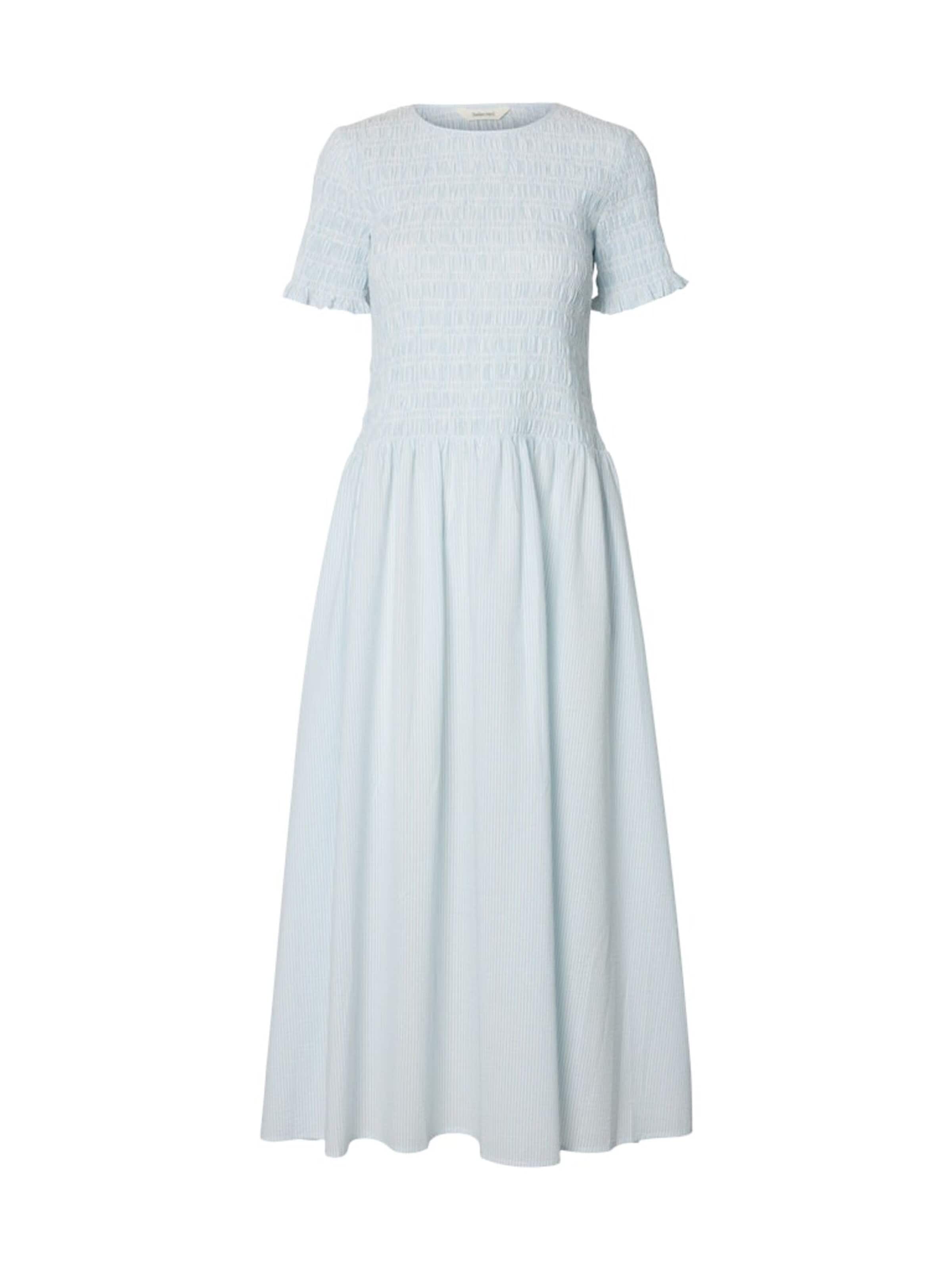 Robe 'SLFHannah' SELECTED FEMME en bleu : devant