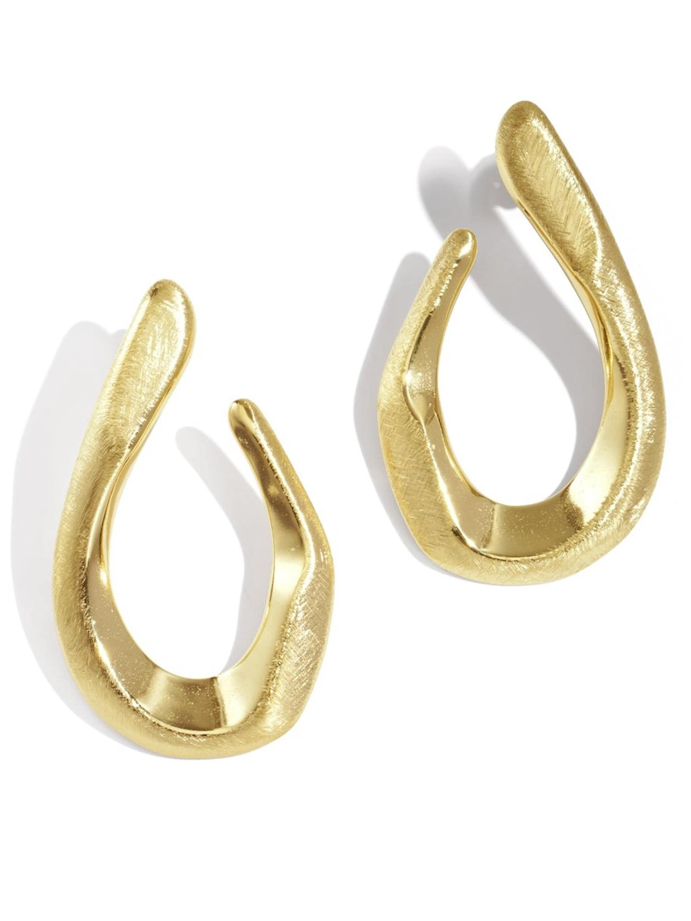 Cala Rose Ohrringe 'MARCIA'‌‌‌‌‌ in Gold: Vorderseite