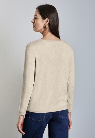 STREET ONE Strickpullover in Beige