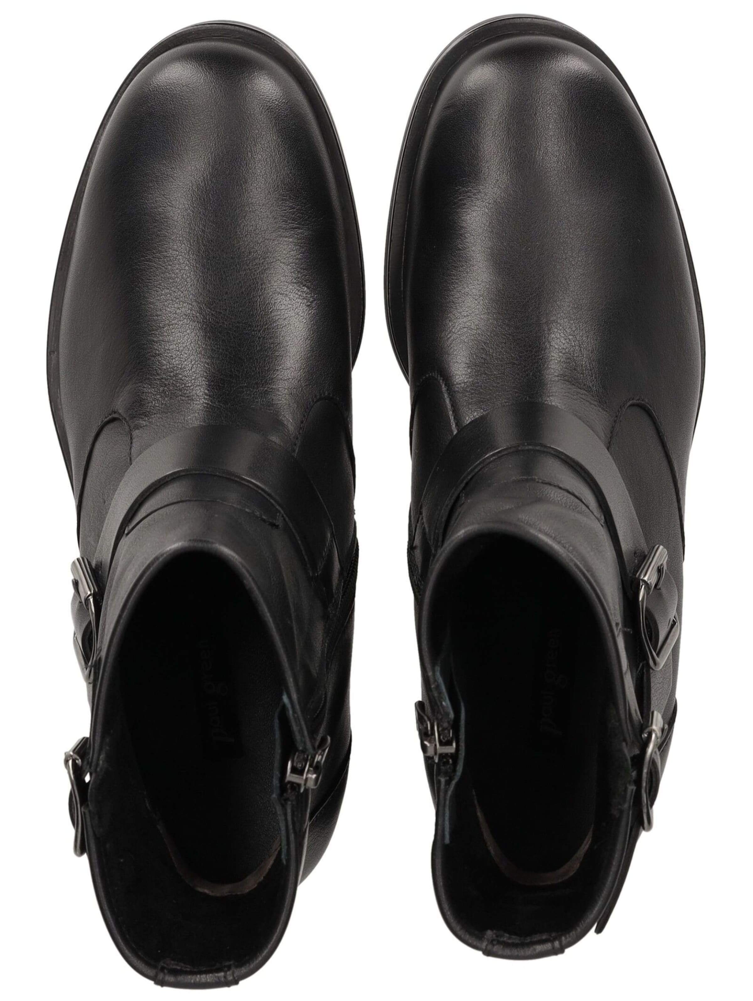 Paul Green Enkellaarsjes in Zwart