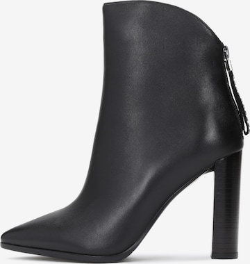 Kazar Booties in Black: front