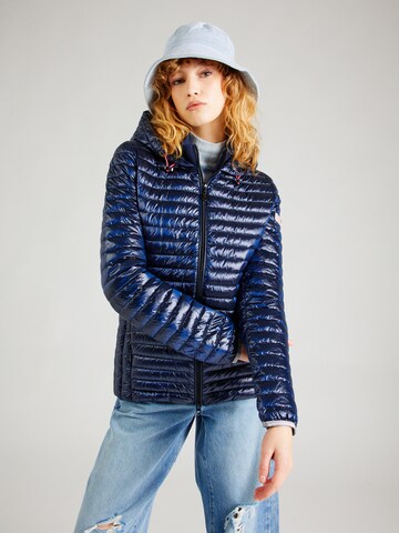 Frieda & Freddies NY Between-Season Jacket 'Thermolite' in Blue: front