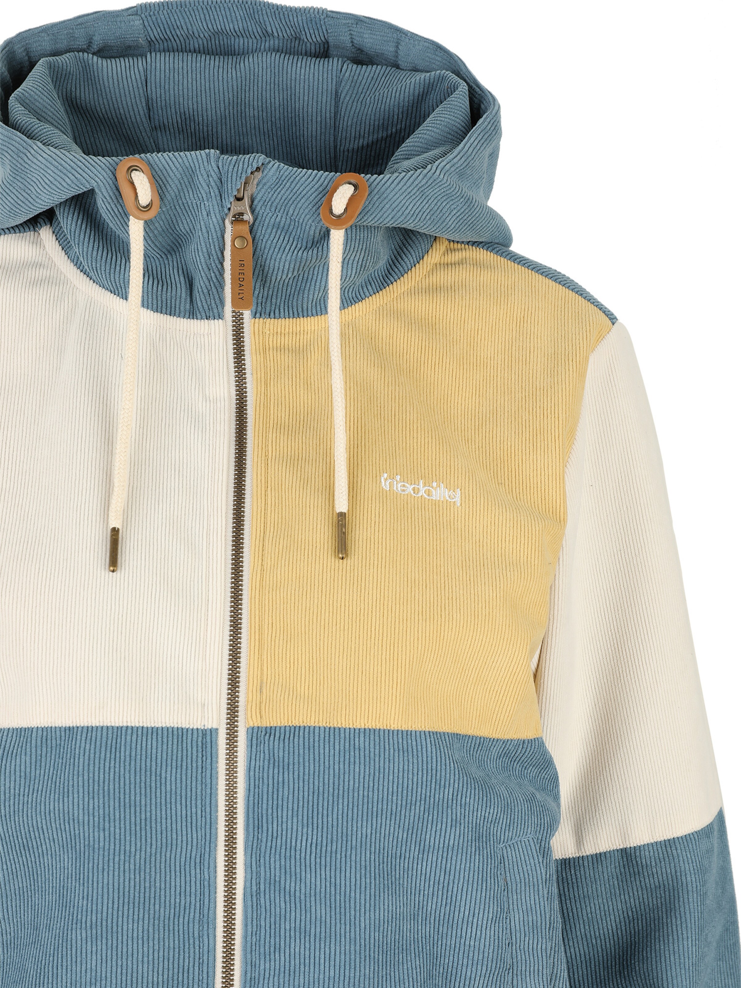 Iriedaily Between-Season Jacket 'Patchy ' in Blue