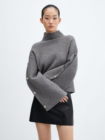 MANGO Sweater 'Rolling' in Grey: front