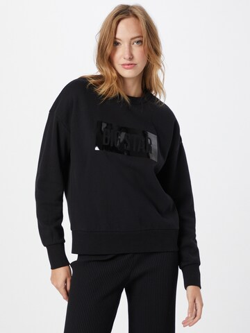 BIG STAR Sweatshirt 'Oneidea' in Schwarz: Vorderseite