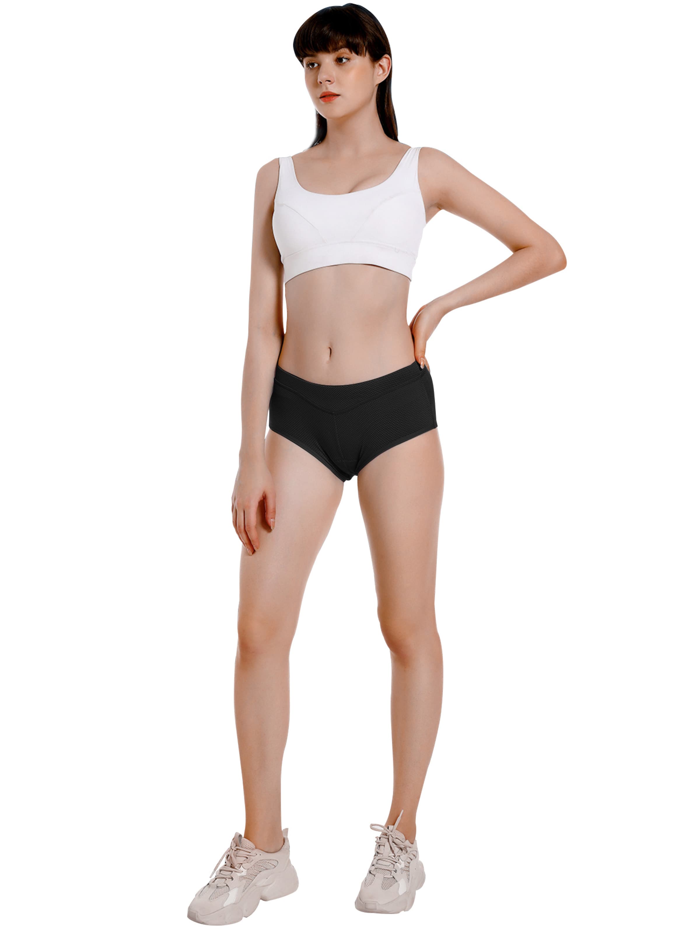 MEETWEE Sportunterhose 'Workout' in Lila