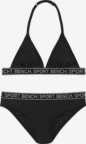 BENCH Triangle Bikini in Black: front