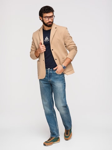 Ombre Regular fit Blazer in Brown
