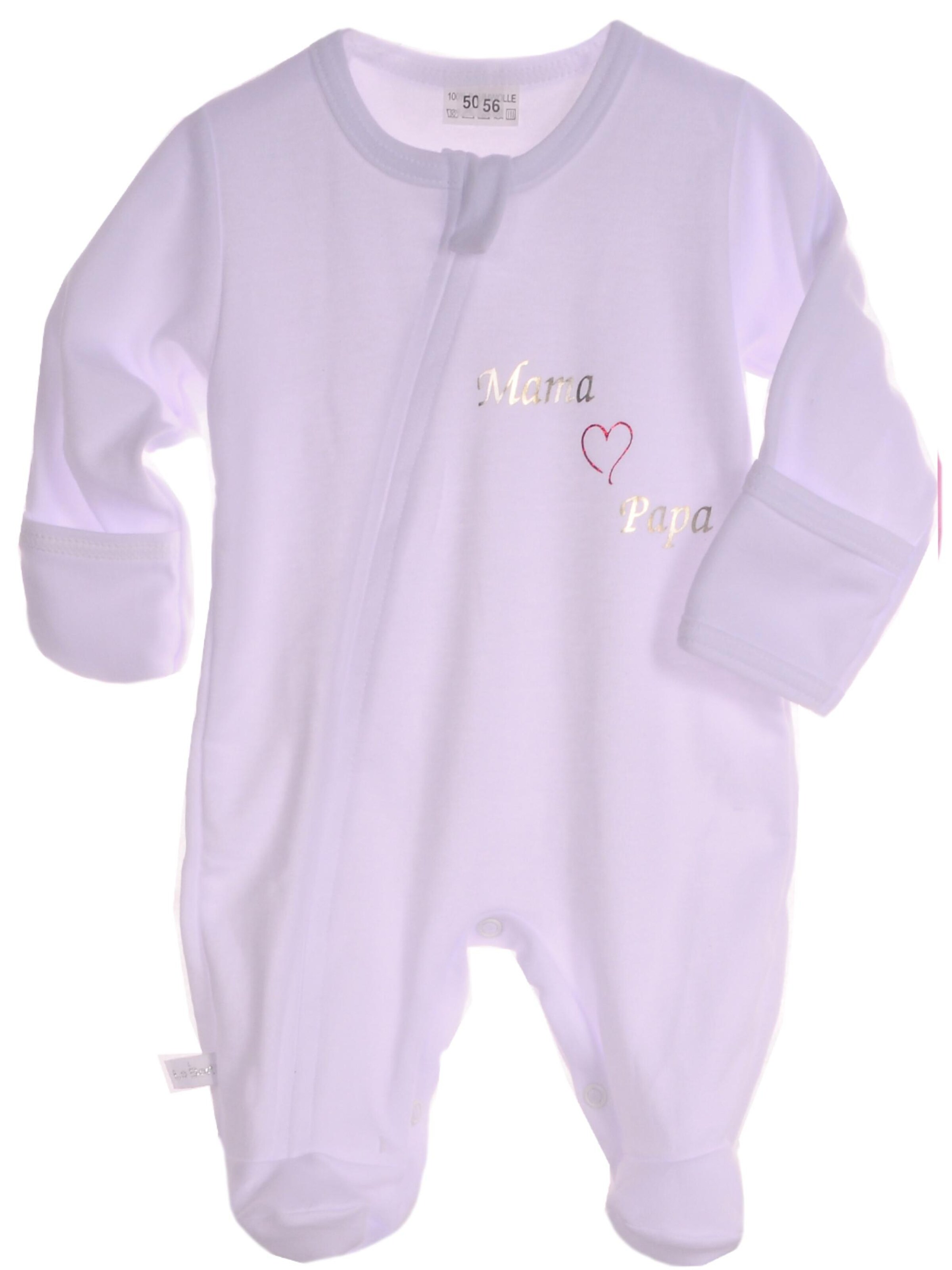 La Bortini Overall‌‌‌‌‌‌‌‌‌ in Weiß: Vorderseite