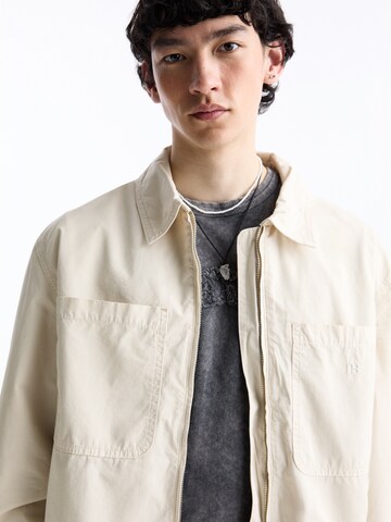 Pull&Bear Prechodná bunda - Béžová