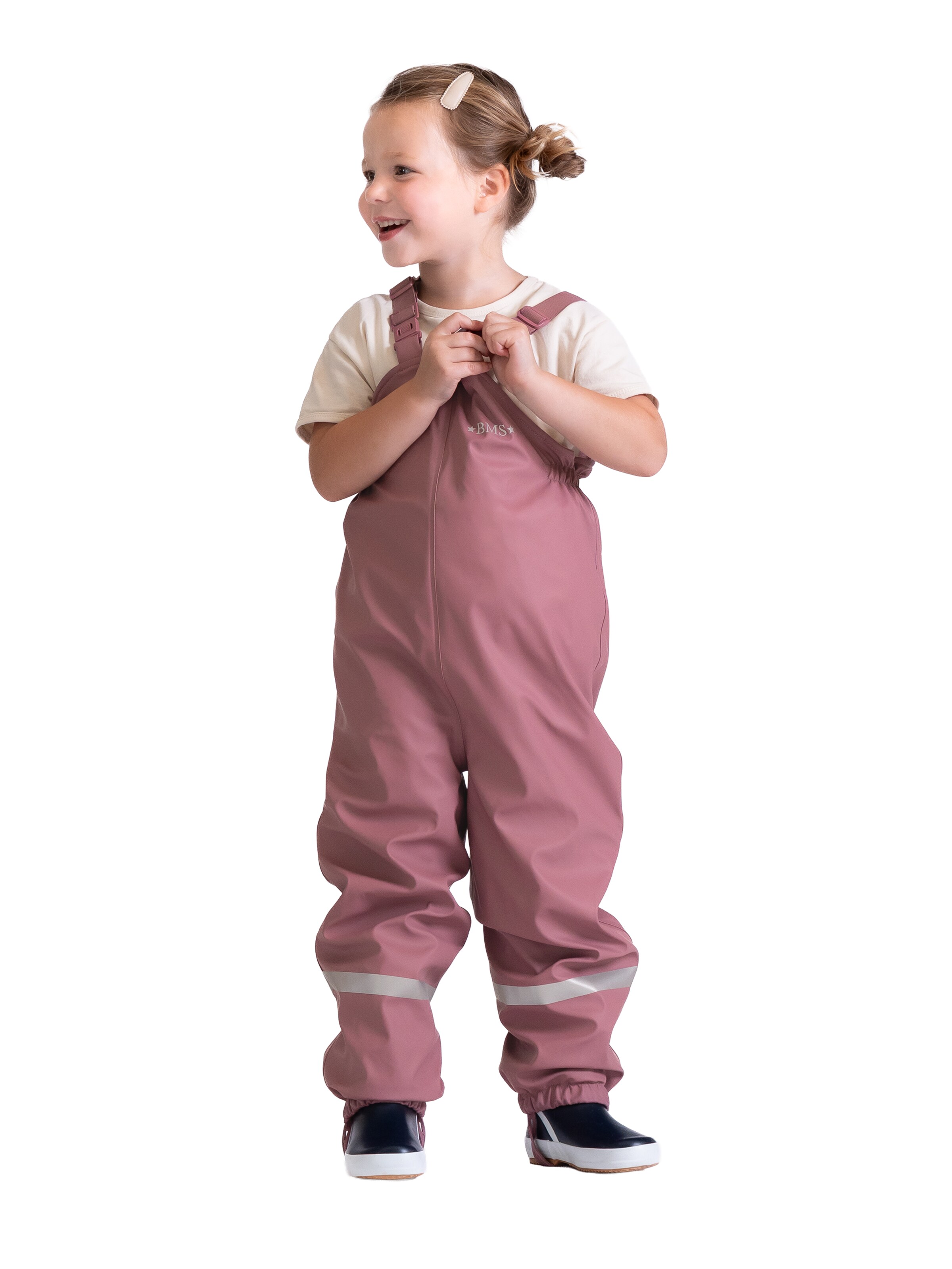 BMS Regular Funktionshose 'SoftSkin Antarctic'‌‌‌ in Lila: Vorderseite