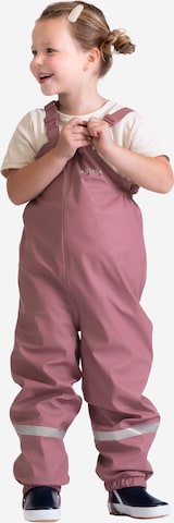 BMS Regular Athletic Pants 'SoftSkin Antarctic' in Purple: front