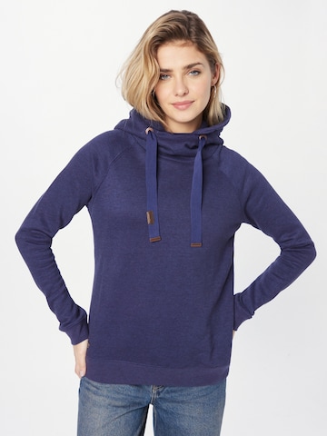 Ragwear Sweatshirt 'DARZEE' in Blue: front