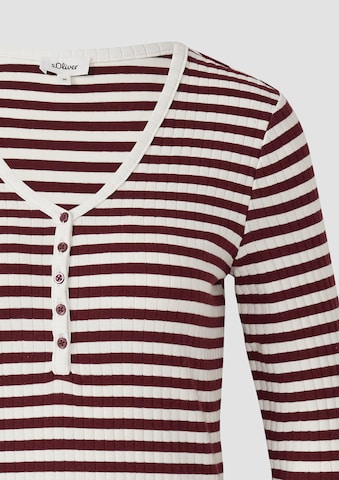 T-shirt s.Oliver en rouge