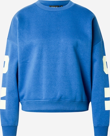 Sweat-shirt ONLY en bleu : devant