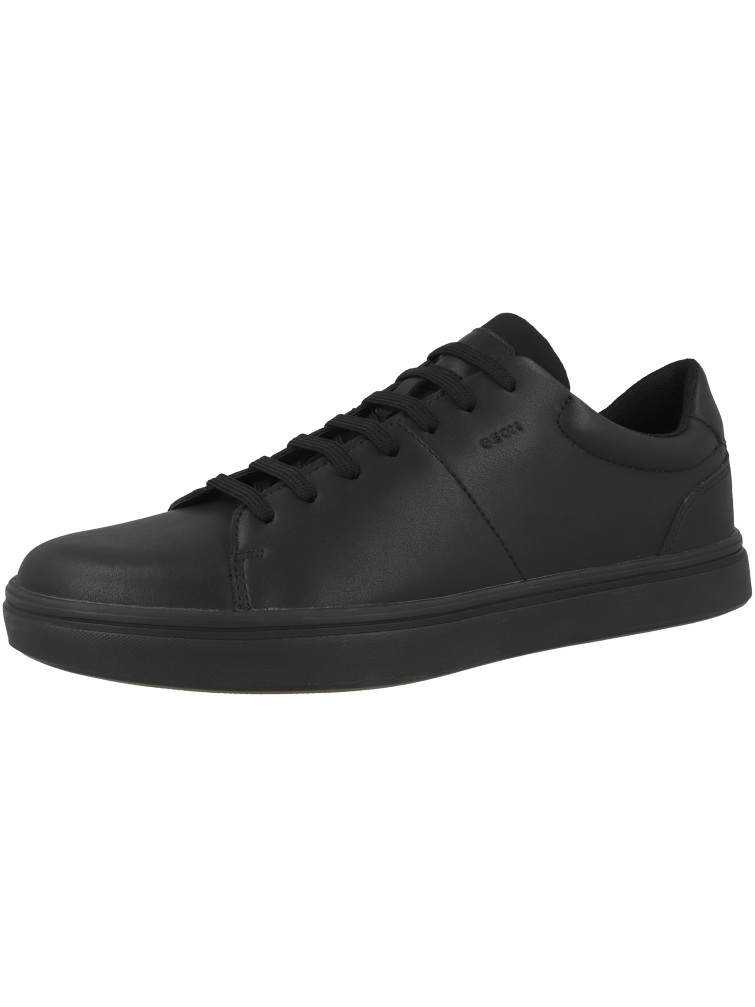 Sneaker bassa di GEOX in nero: frontale