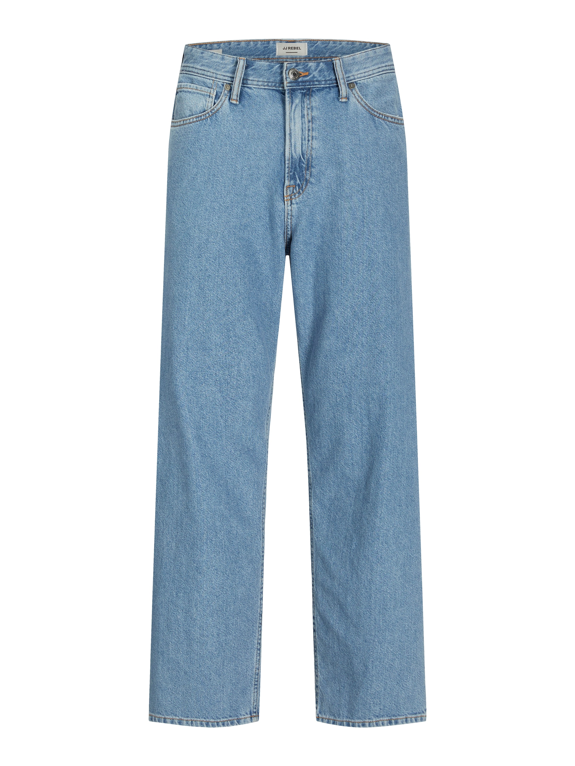 JJ Rebel Baggy Jeans 'JREBLEO JJCRAFT 638' in Blue: front