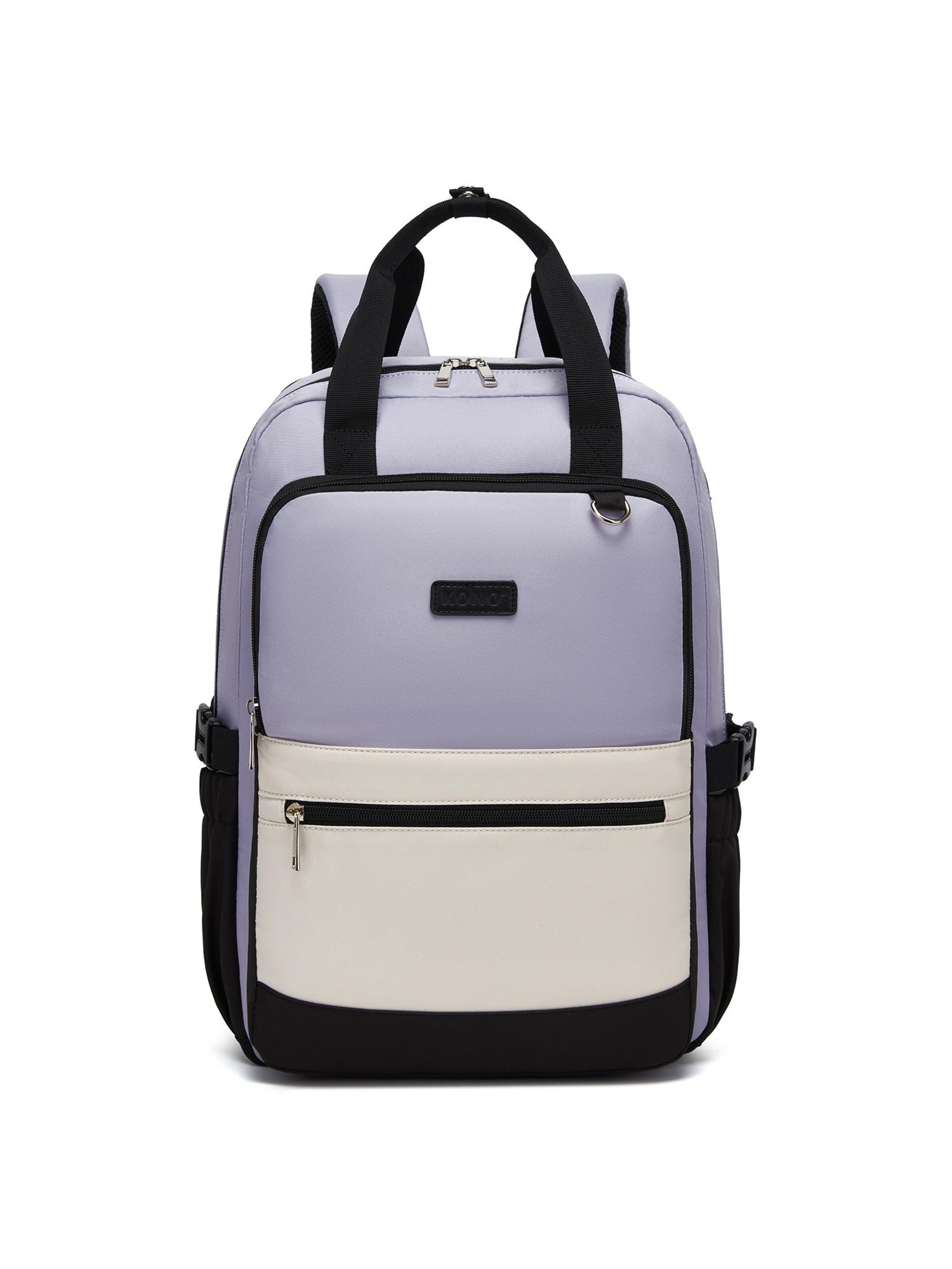 Kono Backpack in Purple: front