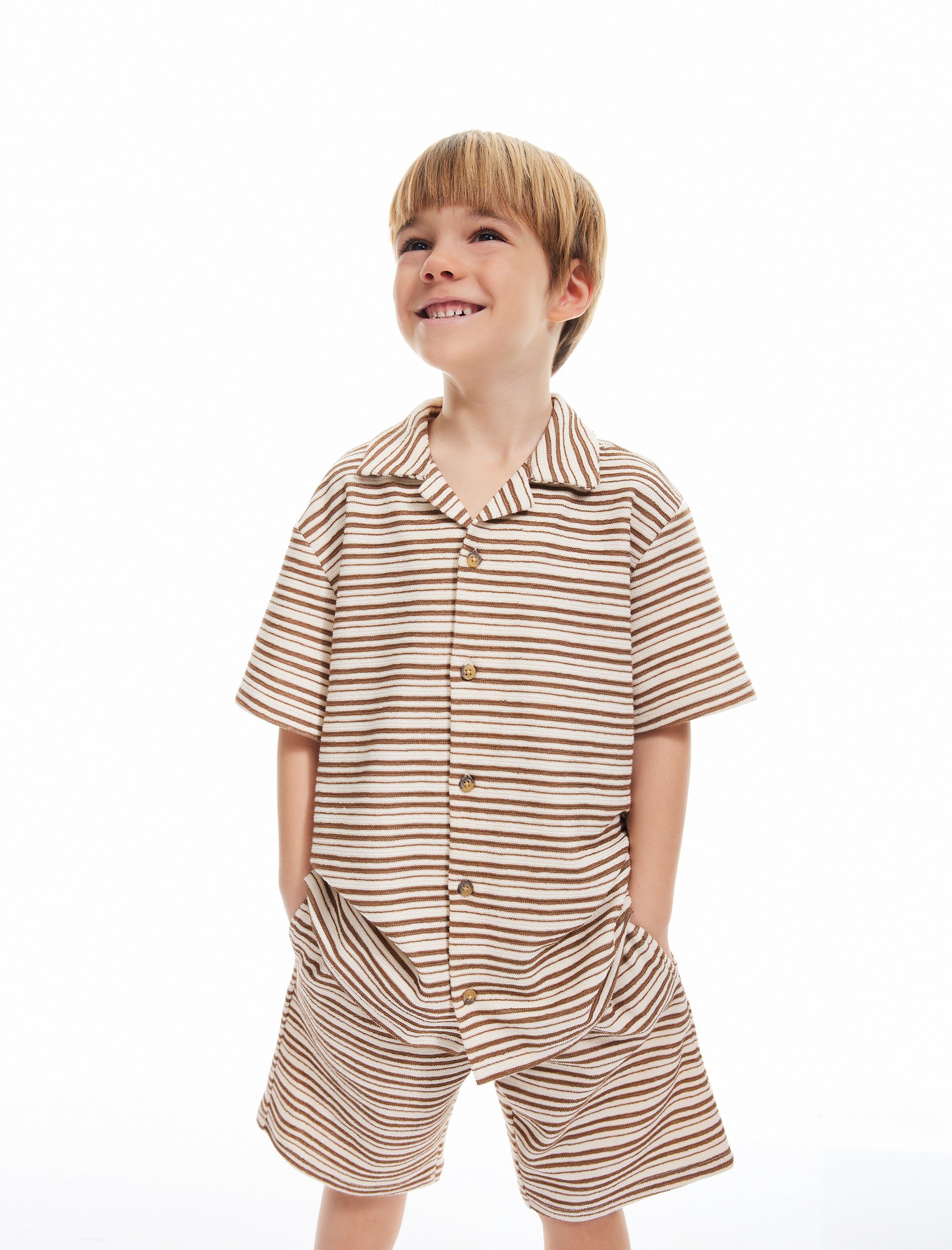 Koton Regular Fit Shirt in Braun: Vorderseite