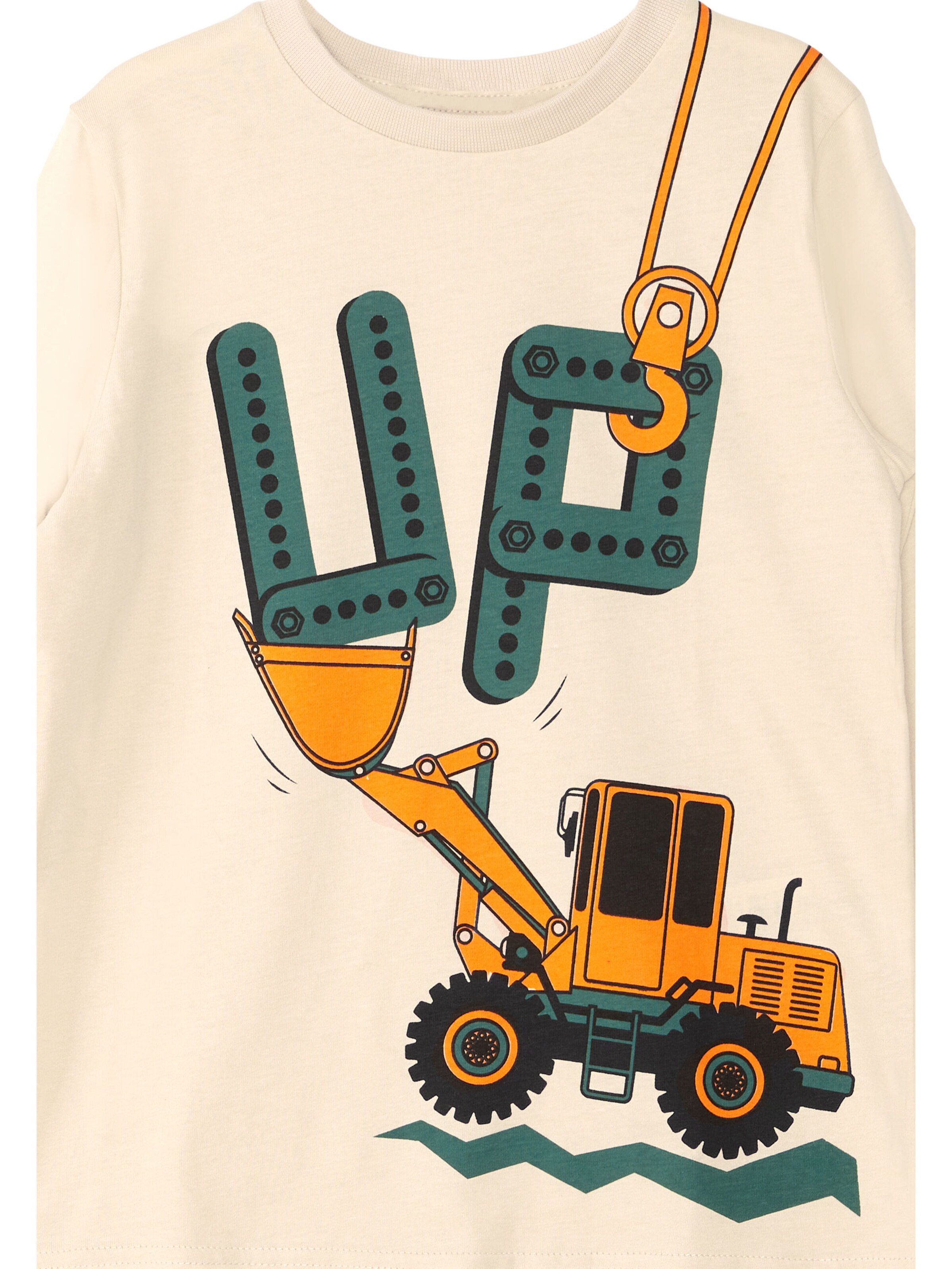 Denokids Tracksuit 'Up Dozer' in Green