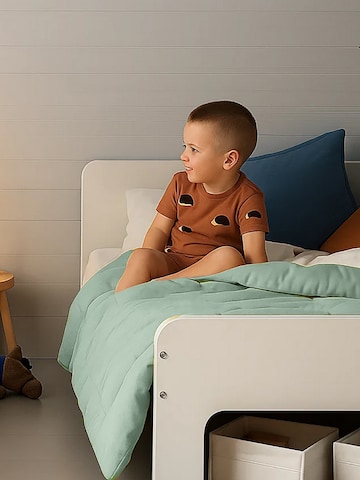 PAPATE - Manta para bebé en verde