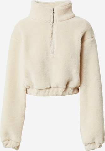 GLAMOROUS Sweatshirt in Beige: front