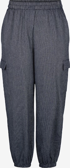 Pantaloni cu buzunare 'XSTRIPE' Zizzi pe albastru închis, Vizualizare produs