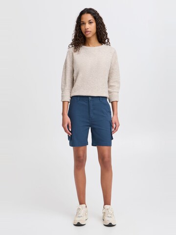 Regular Pantalon cargo 'KVINNE' Oxmo en bleu : devant