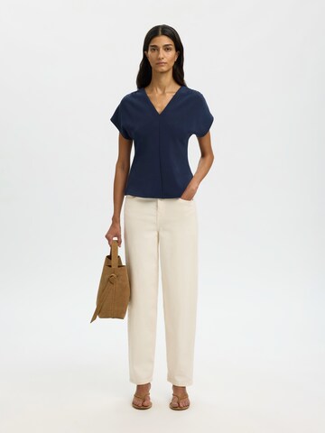 SELECTED Póló 'SLFTENNY' - kék