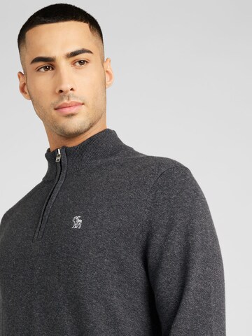 Abercrombie & Fitch - Jersey 'CHARCOAL MARL' en gris